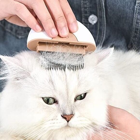 Ge-Mini Pet Comb for Long Haired Pets - Massage & Remove Tangles New - Picture 3 of 14